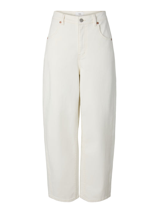 YAS LUA HW BARREL ANKLE JEANS