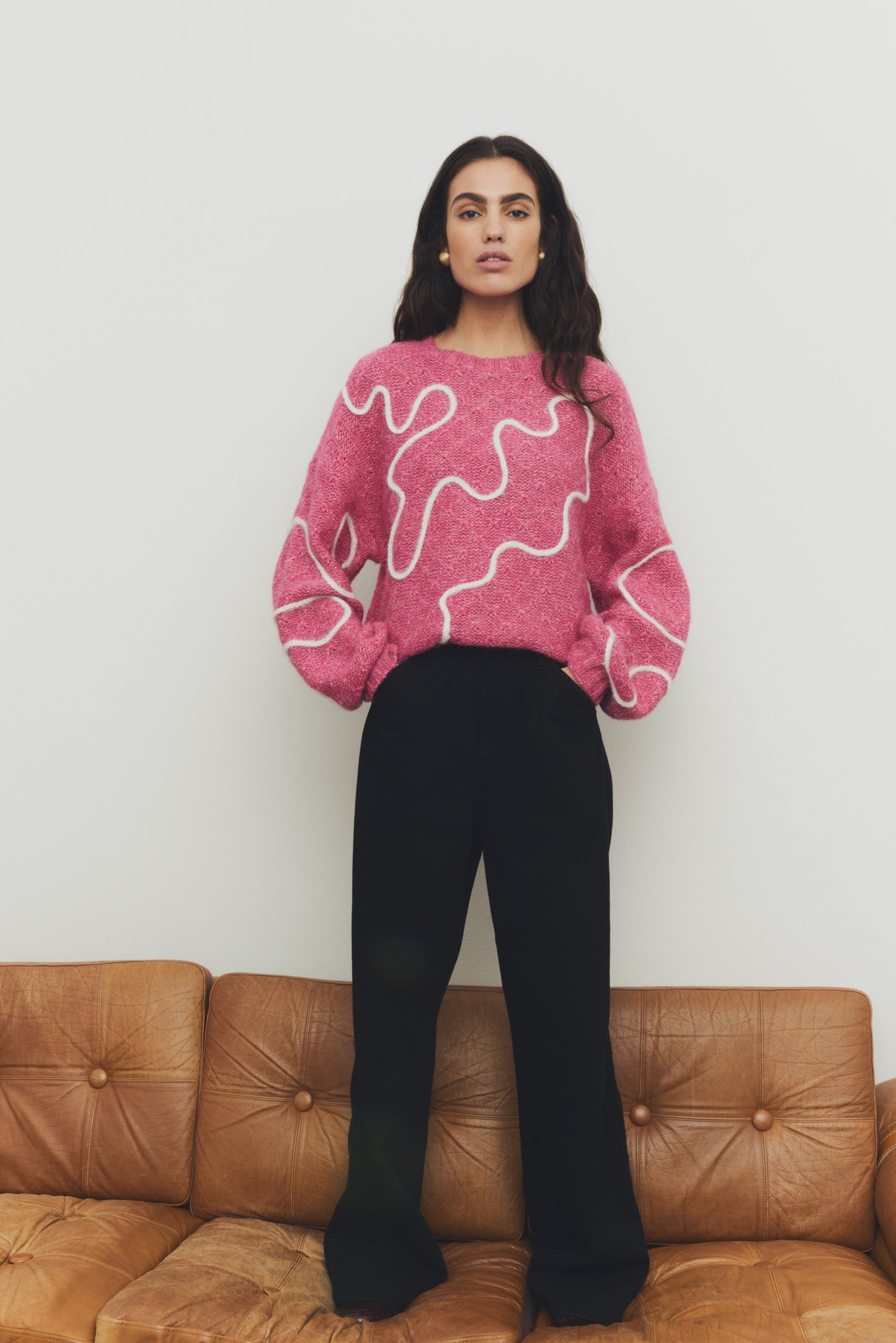 YAS CORDY LS KNIT PULLOVER