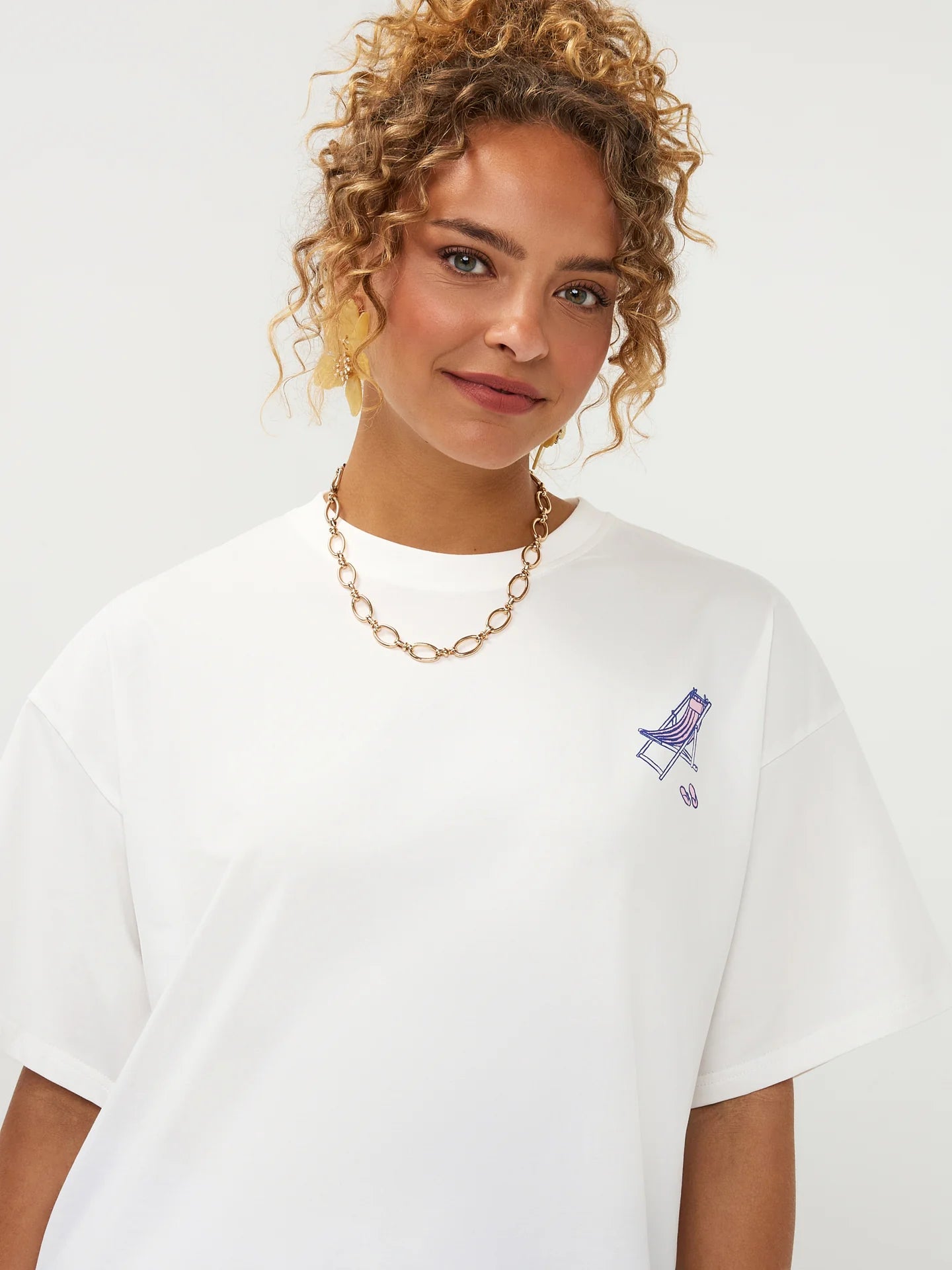 YDENCE T-SHIRT CAMPER | BLUE
