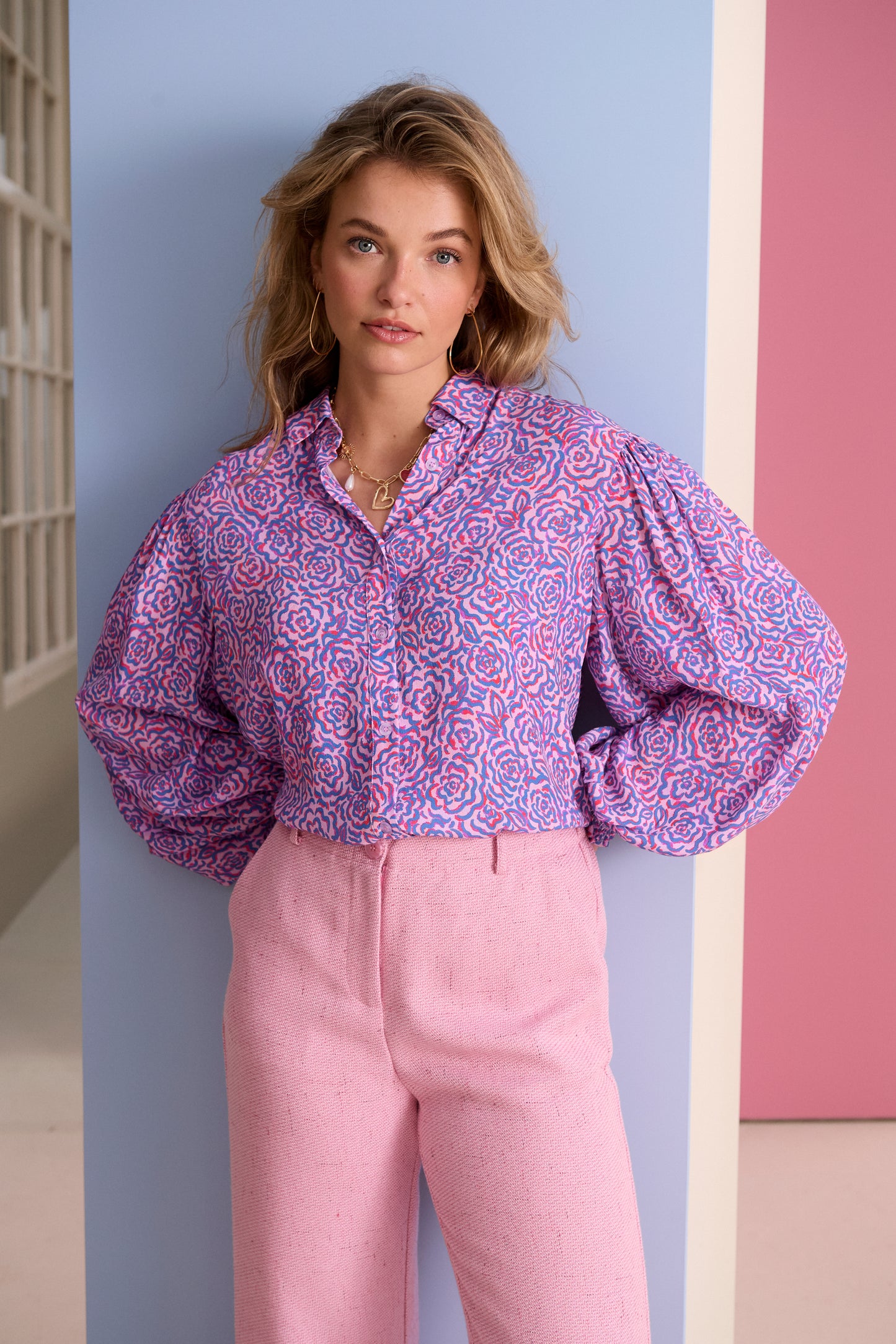 YDENCE PANTS LEONA | PINK