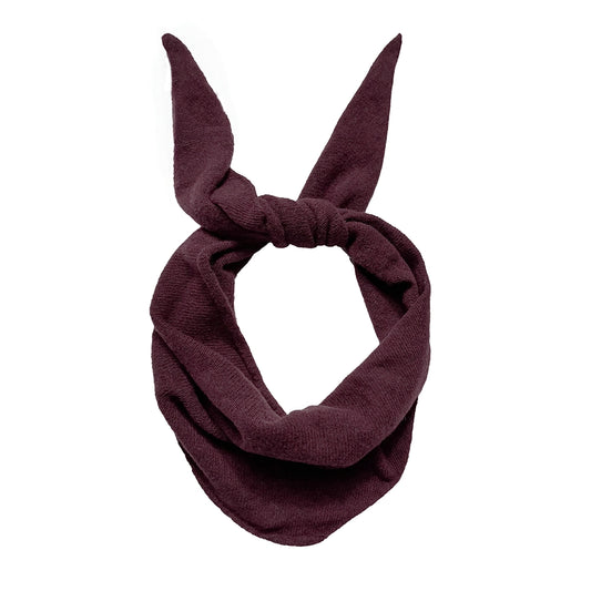 COTTON TREAT DRIEHOEKSSJAAL | BORDEAUX