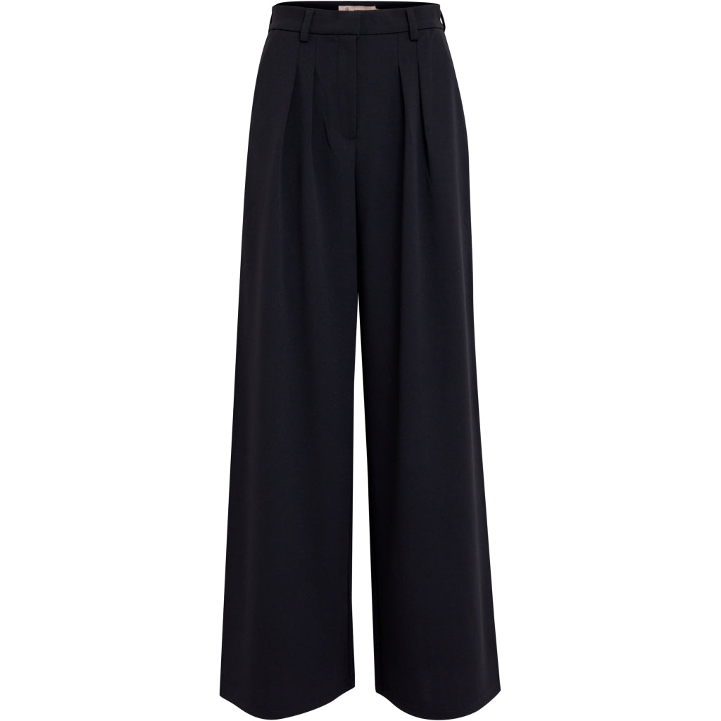 PEPPERCORN ERNA WIDE PANTS | BLACK