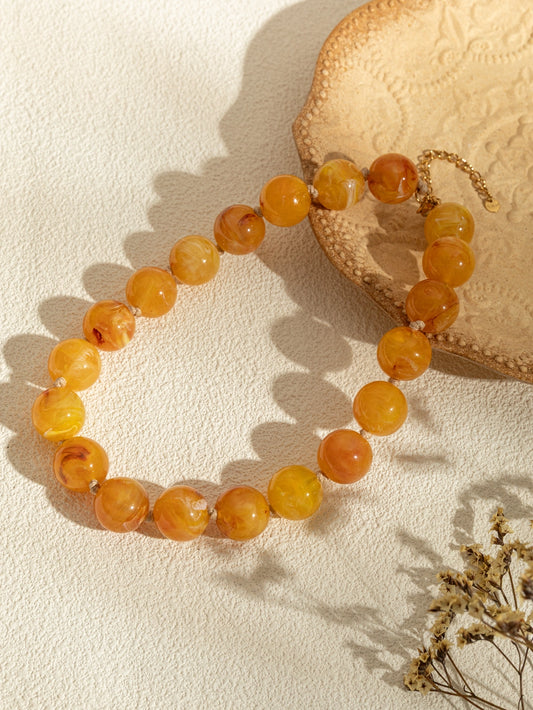COTTON TREAT KETTING | AMBER