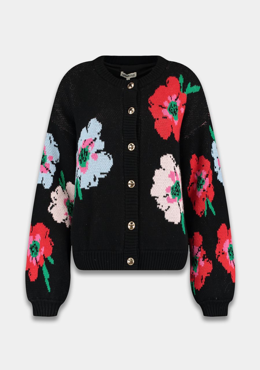 HARPER & YVE JAZZ CARDIGAN MULTIFLOWER