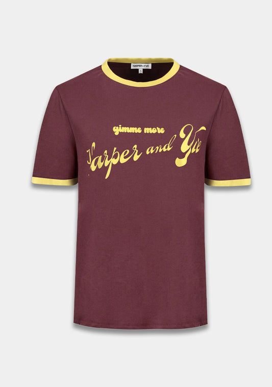HARPER & YVE GIMMEMORE-SS T-SHIRT
