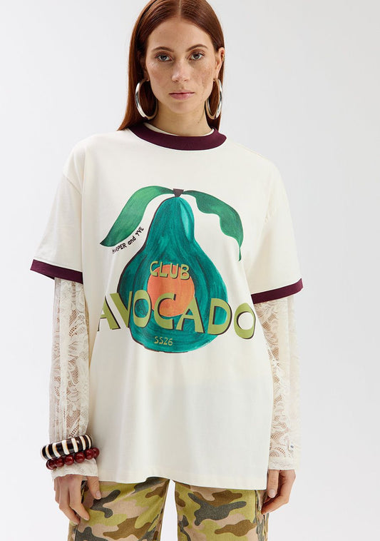 HARPER & YVE T-SHIRT CLUB AVOCADO