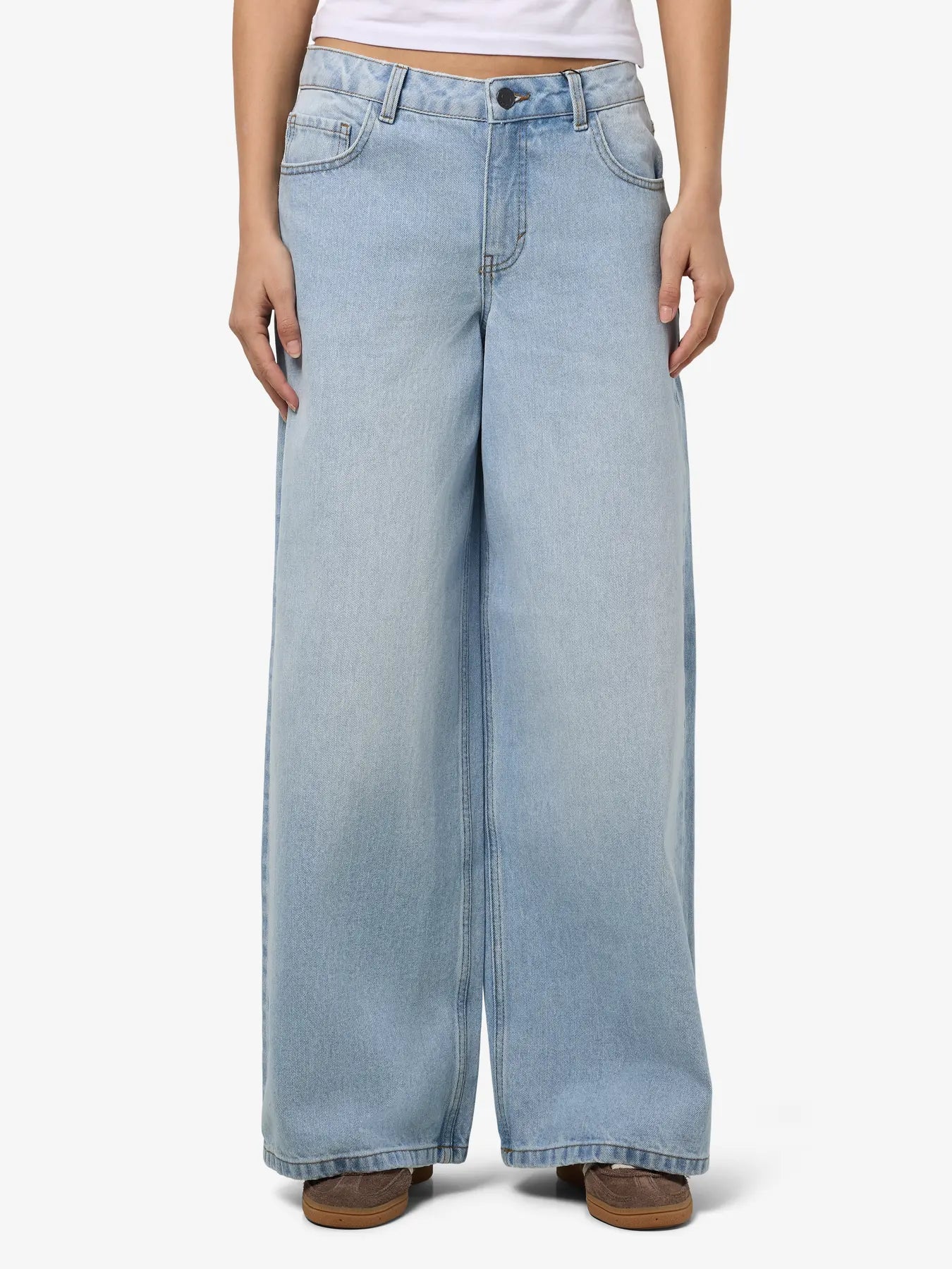 NOISY MAY KETTIE WIDE LEG JEANS