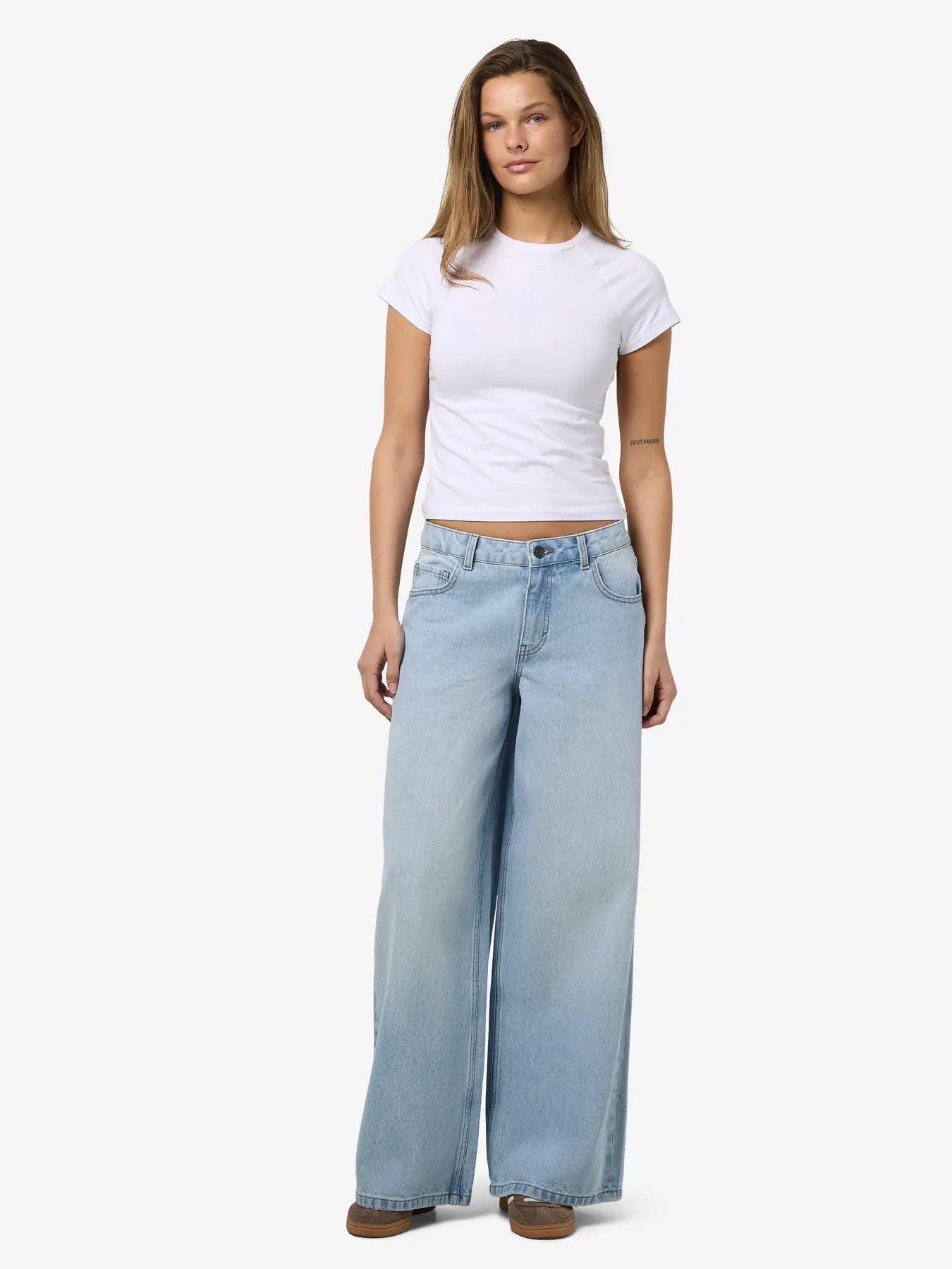 NOISY MAY KETTIE WIDE LEG JEANS