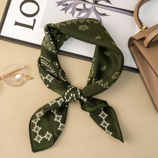 COTTON TREAT SJAAL | GROEN