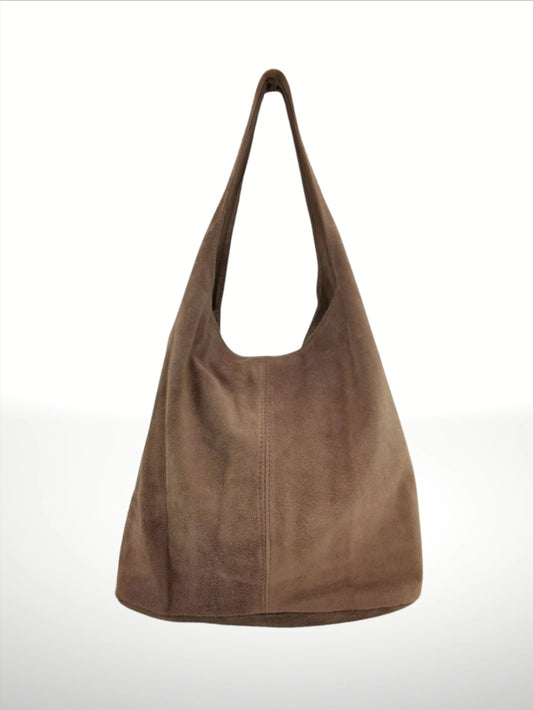 COTTON TREAT TAS SUEDE | TAUPE