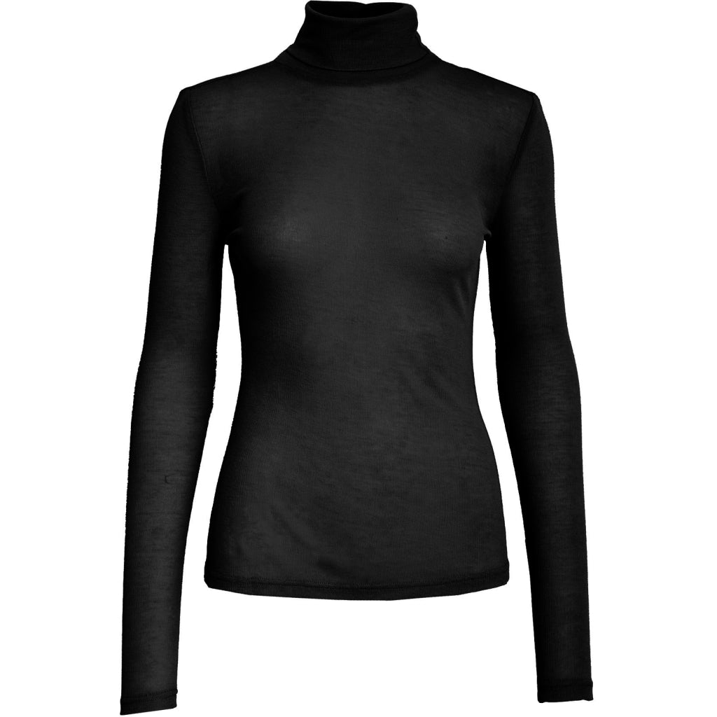 DESIRES TASSIE LONG SLEEVE T-SHIRT | BLACK